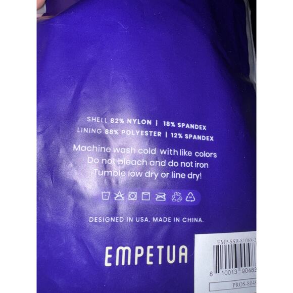 Brand New Empetua Women's Size 2XL XXL High Waisted Control Bikini Bottom Purple - Picture 6 of 9